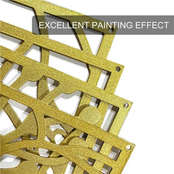 4 Pack Gold Wall Art Décor, Minimalist Décor Single Line Art Wall Décor, Real - Picture 5 of 7